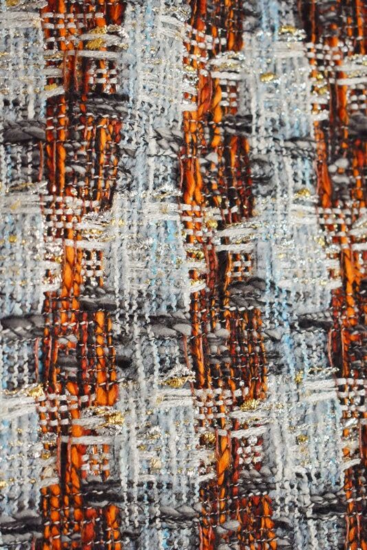 how to sew boucle fabric