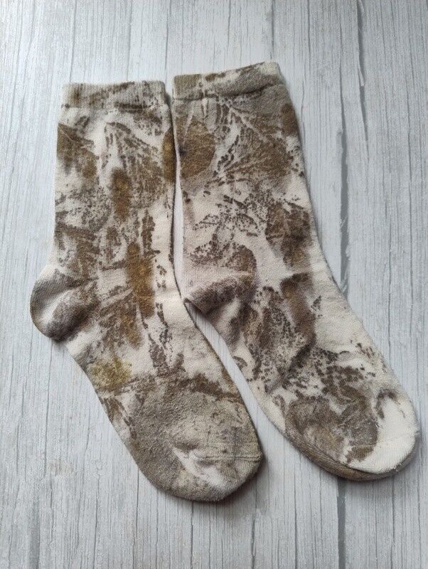 Botanical printed sock - Image 2