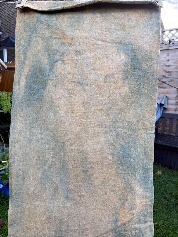 Botanical printed on wool fabric - Image 2